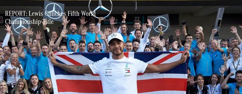 Lewis Hamilton Clinches Fifth World Championship