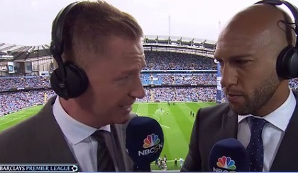 Tim Howard Joins Arlo White in the booth to call MANCHESTER CITY V. CHELSEA – Clash of past two Champions of England – This Sun., 11 AM ET NBCSN 