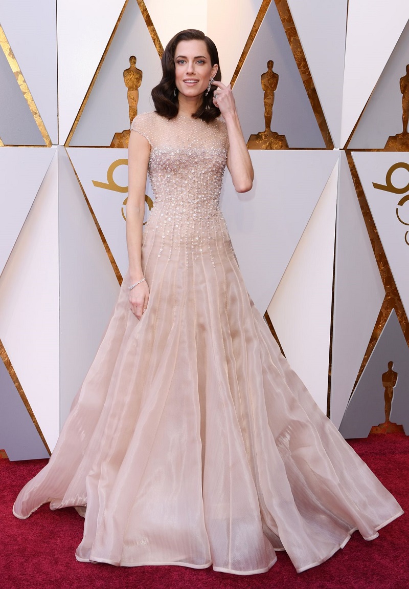 Allison Williams on the Oscars 2018 Red Carpet Get Out