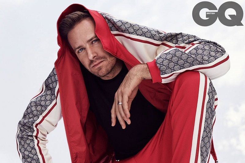 Armie Hammer is still the master of the tracksuit
