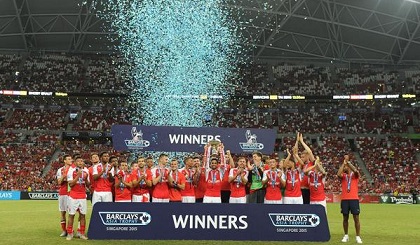 Here's how Arsenal beat Everton to win the BAT2015 final