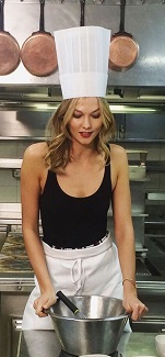 Karlie Kloss Making French Food on a Yacht 