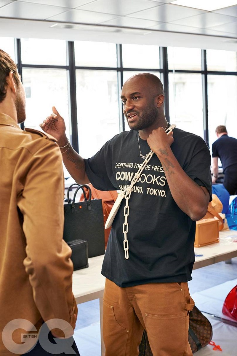 Virgil Abloh the first African-American man to sit at the helm LVMH brand